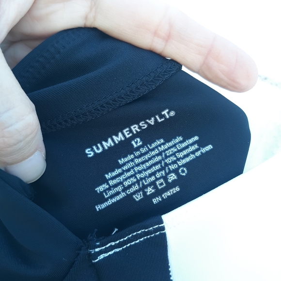 Summersalt Swimsuit Tie Waist Backflip One Piece - Picture 6 of 9